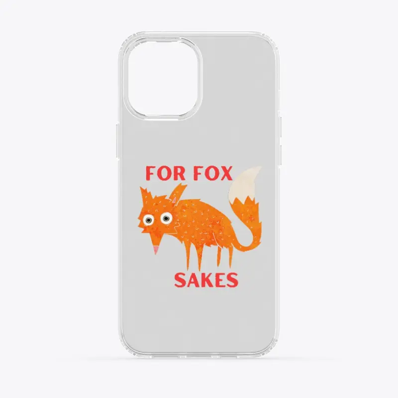 For Fox Sakes, Stressed Fox Design