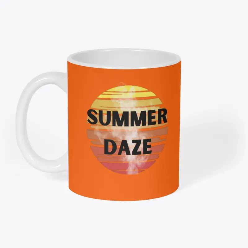 Summer Daze Sunset And Smoke Design