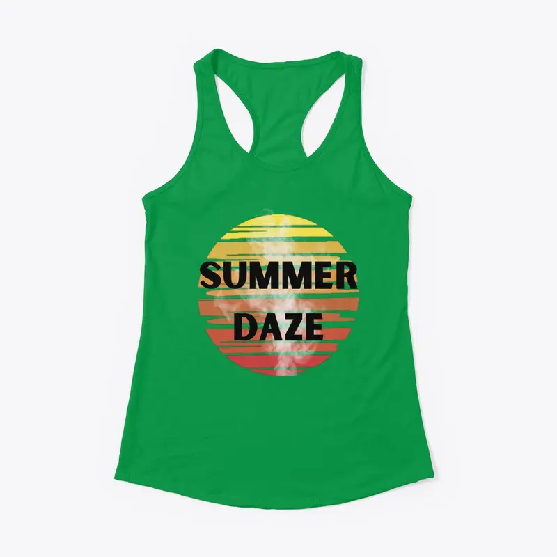 Summer Daze Sunset And Smoke Design