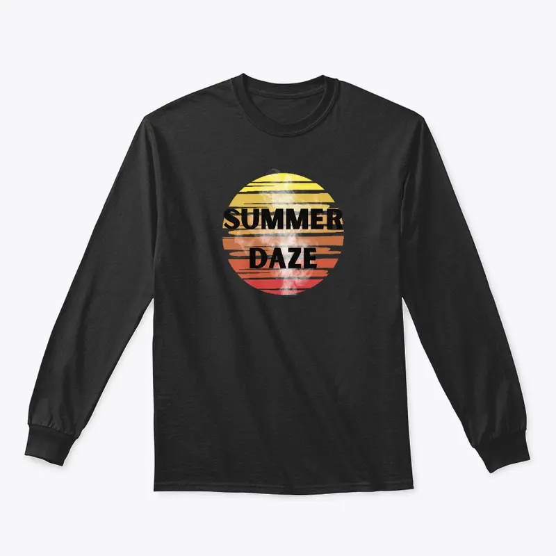 Summer Daze Sunset And Smoke Design