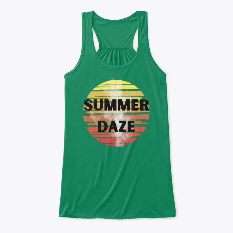 Summer Daze Sunset And Smoke Design