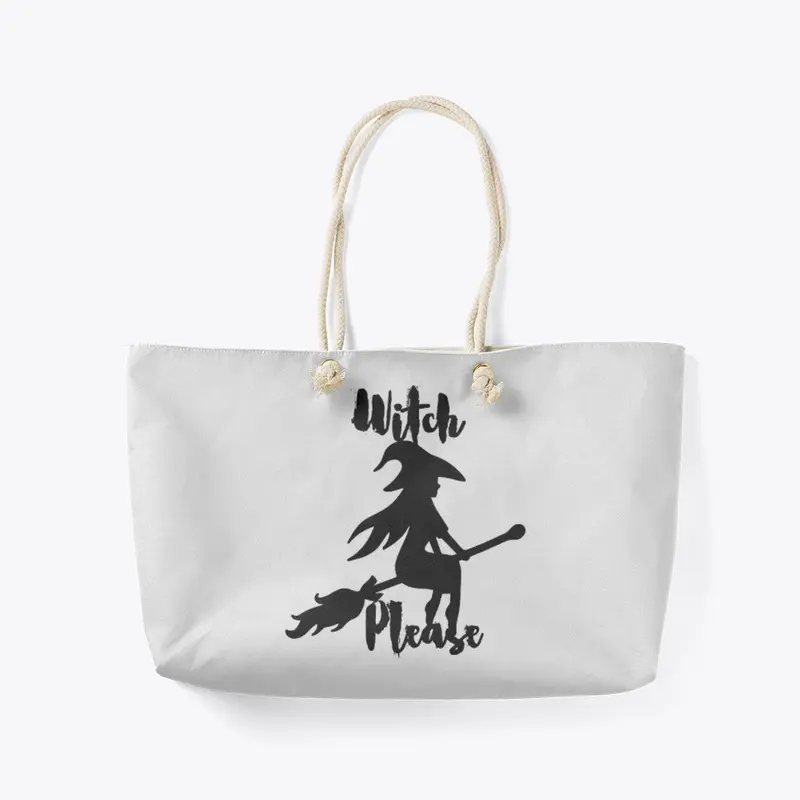 Funny "Witch, Please" Spooky Design